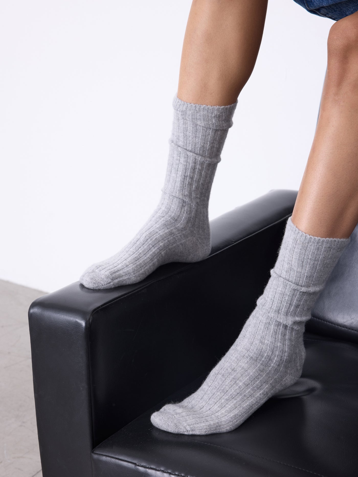 Irene cashmere socks