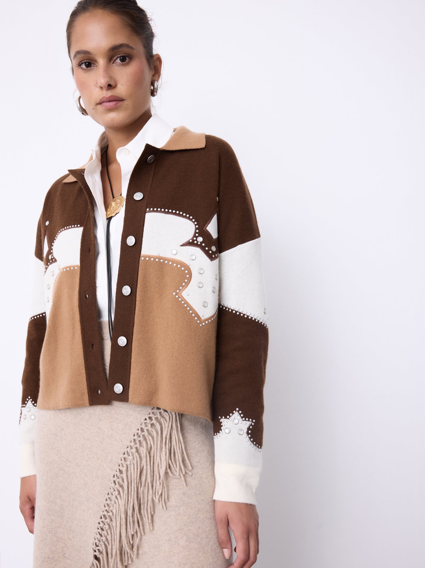 Aaron cashmere wool jacket