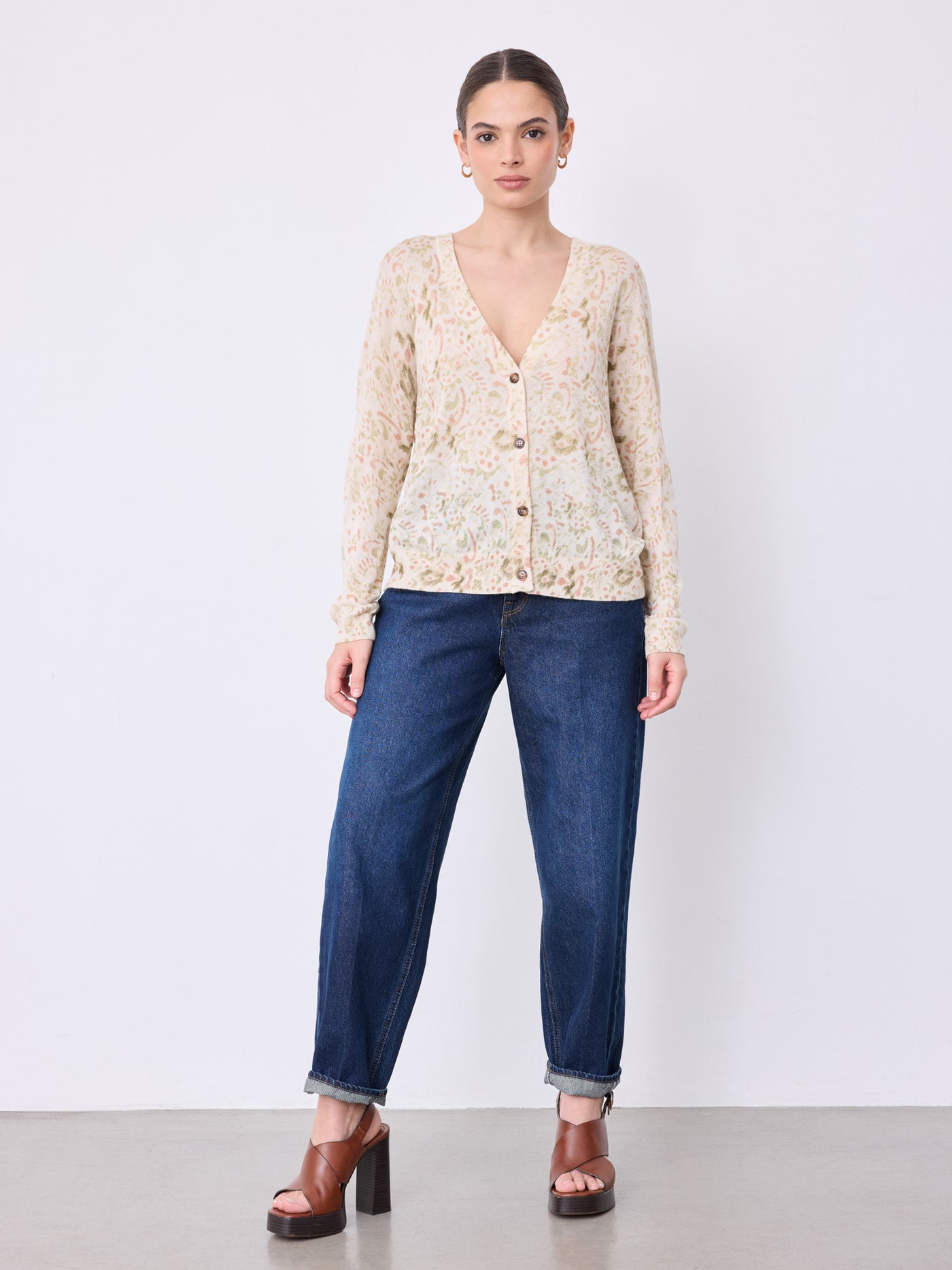 Cardigan cachemire modal Elmi