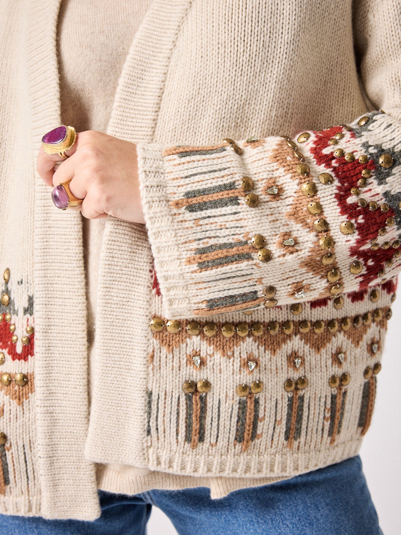 Orso cashmere wool cardigan