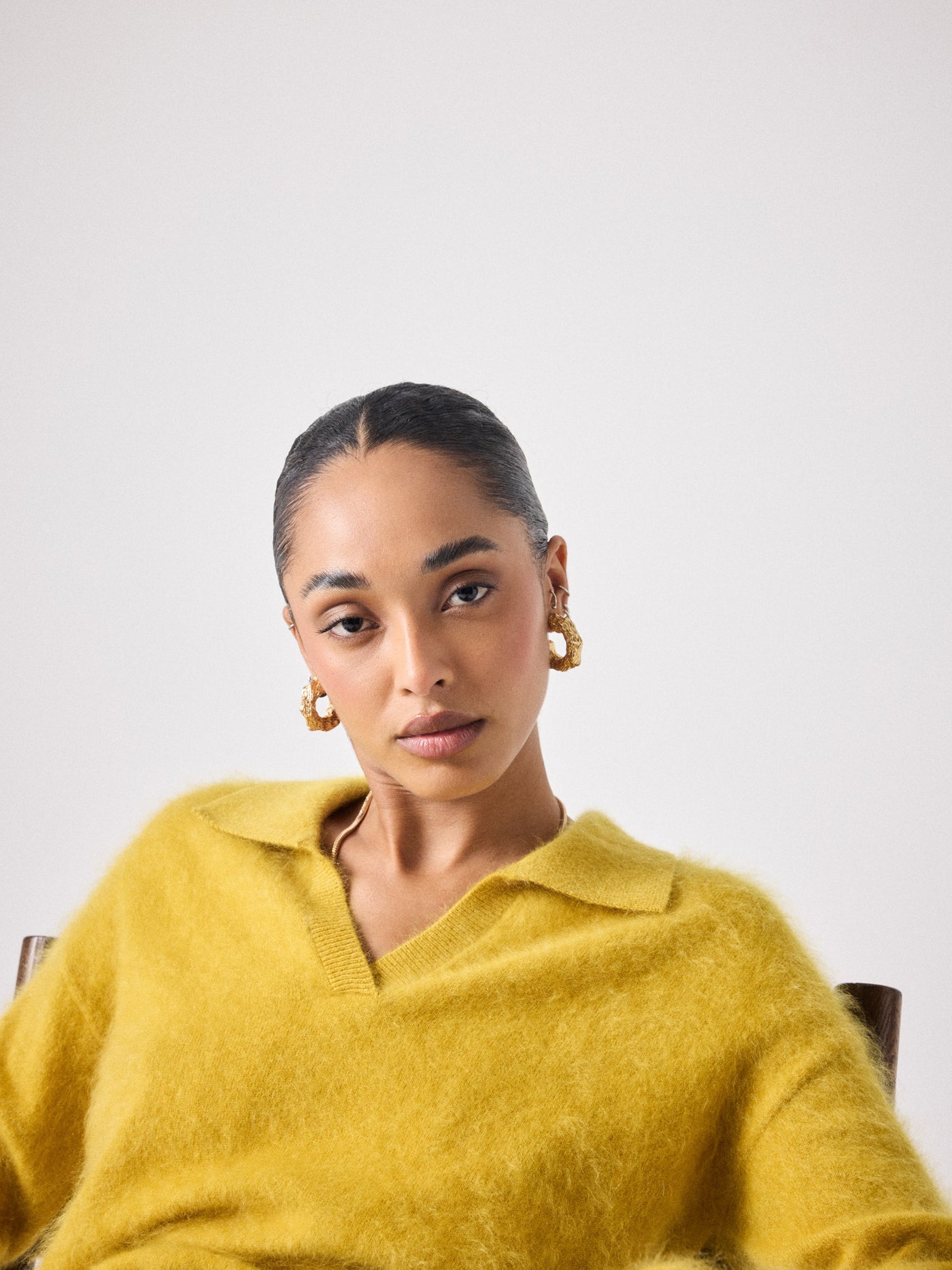 Roxane brushed cashmere sweater