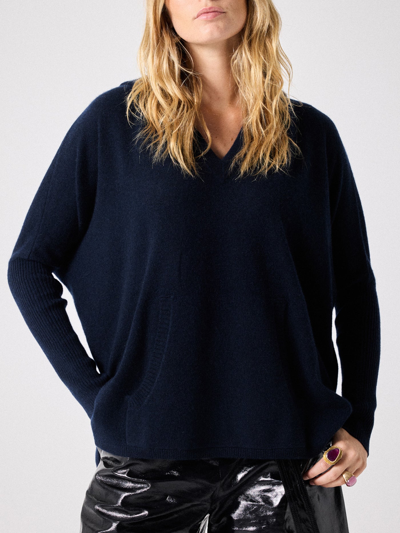 Pullover Poncho für Damen Alix