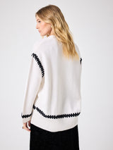 Cosmic wool cardigan