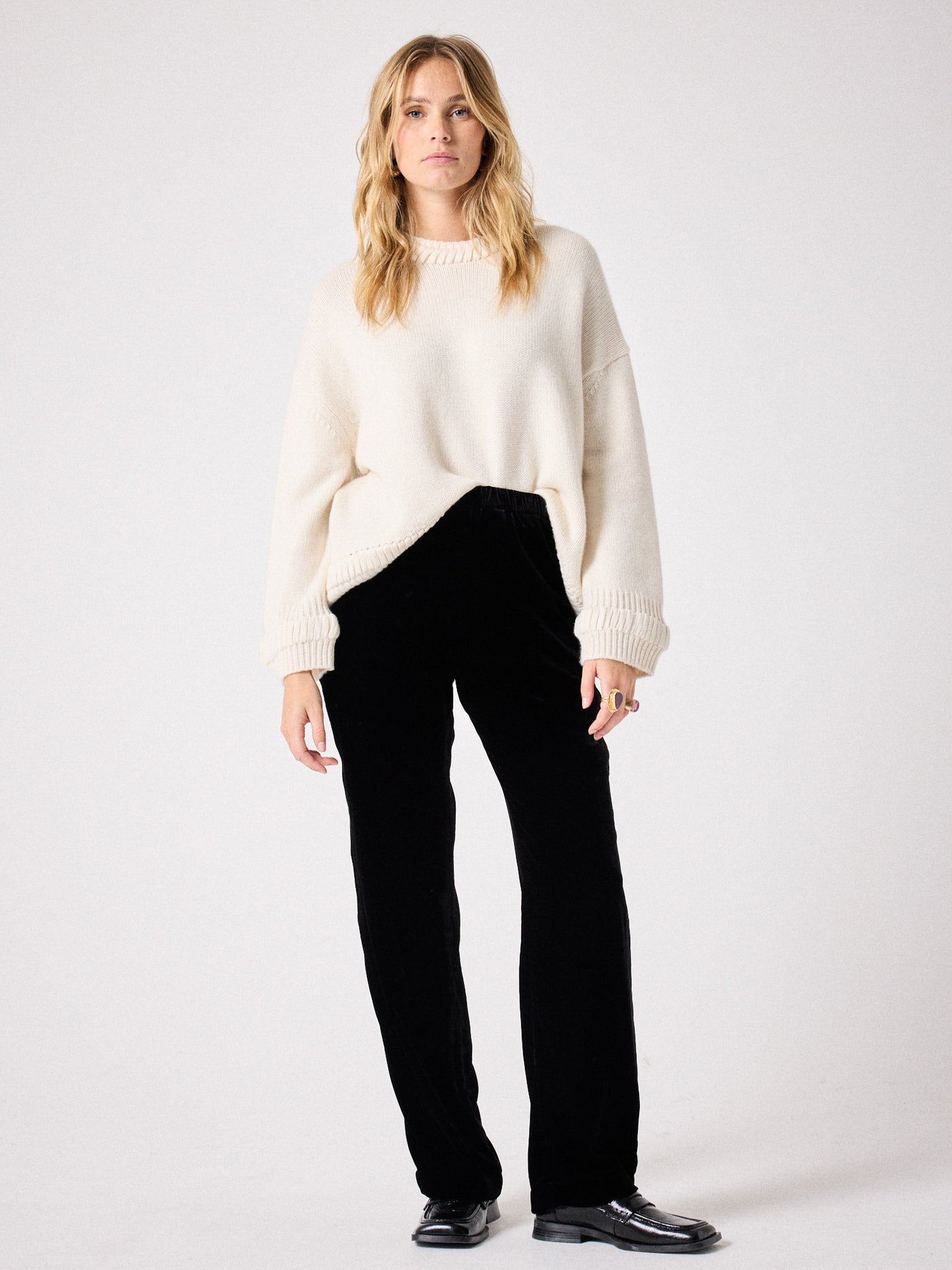 Cory velvet trousers