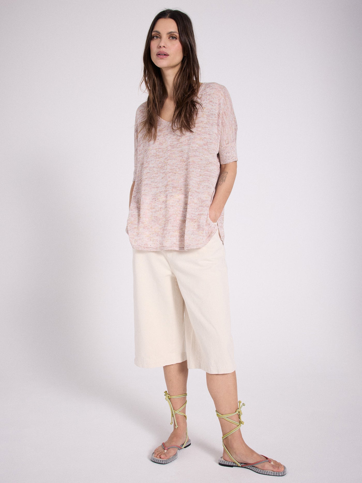 Margot Poncho-T-Shirt