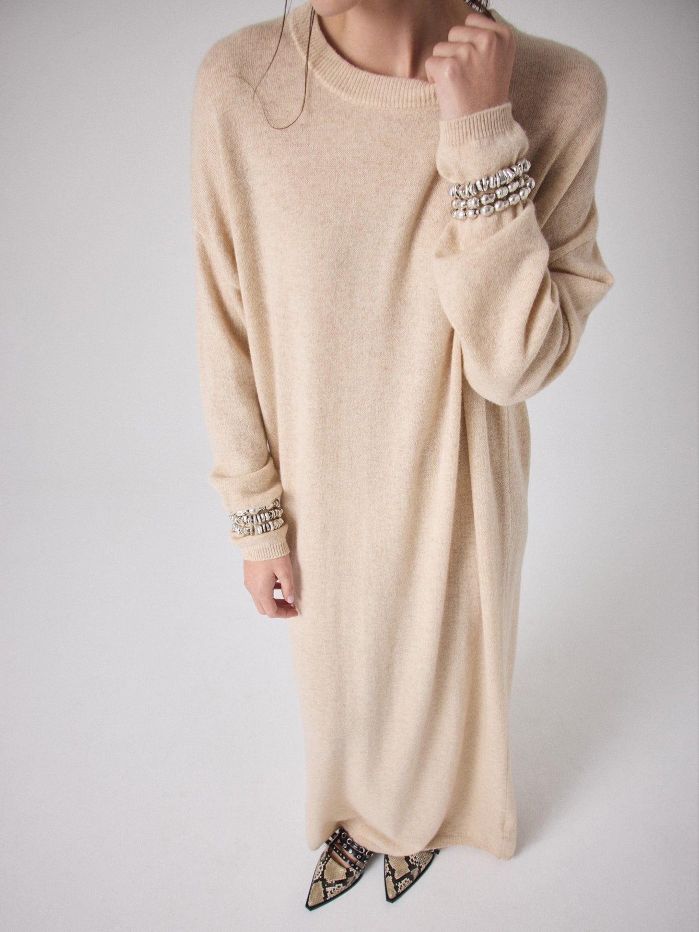 Adrienne cashmere dress