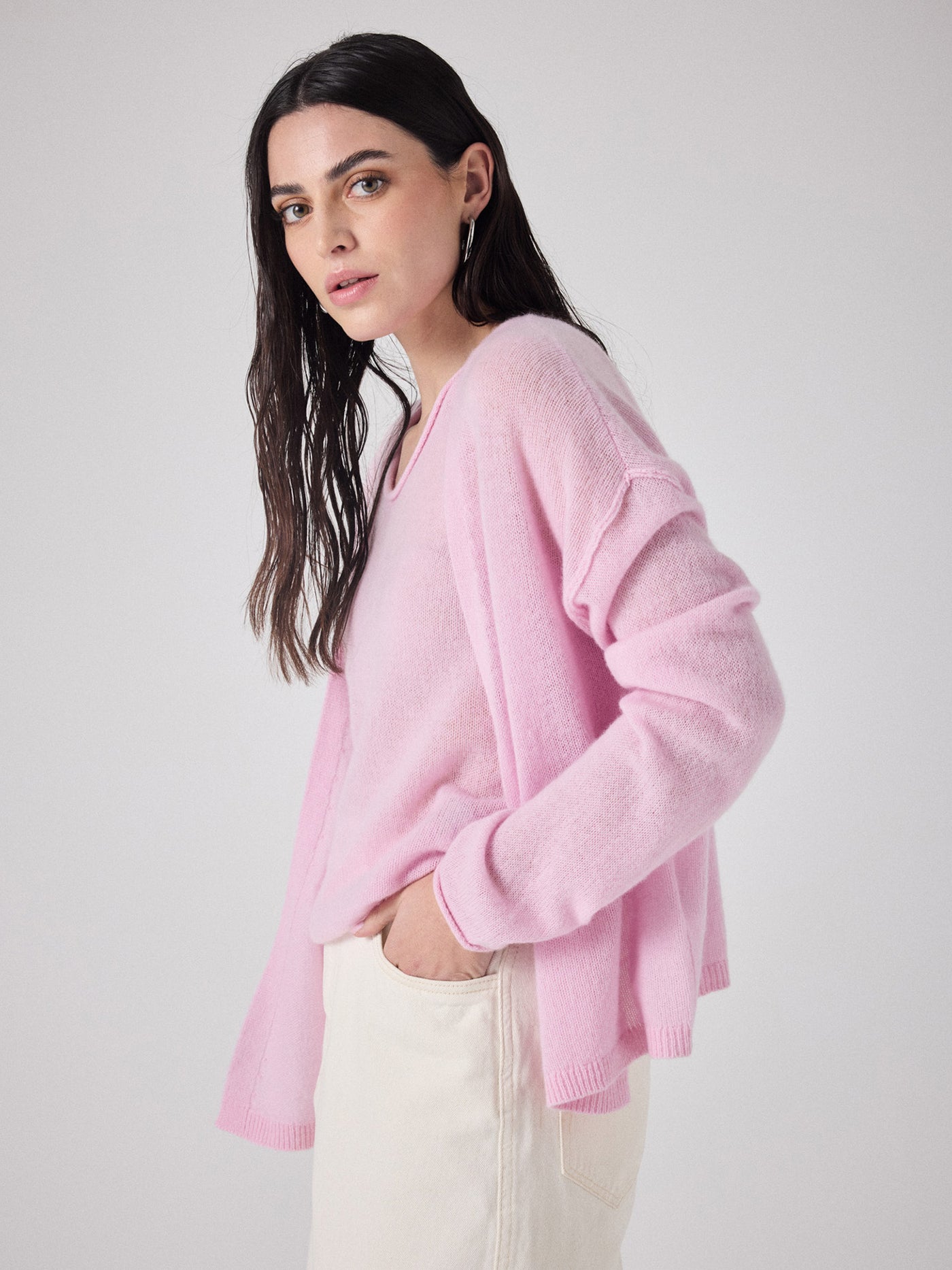 Oedipe light cashmere cardigan