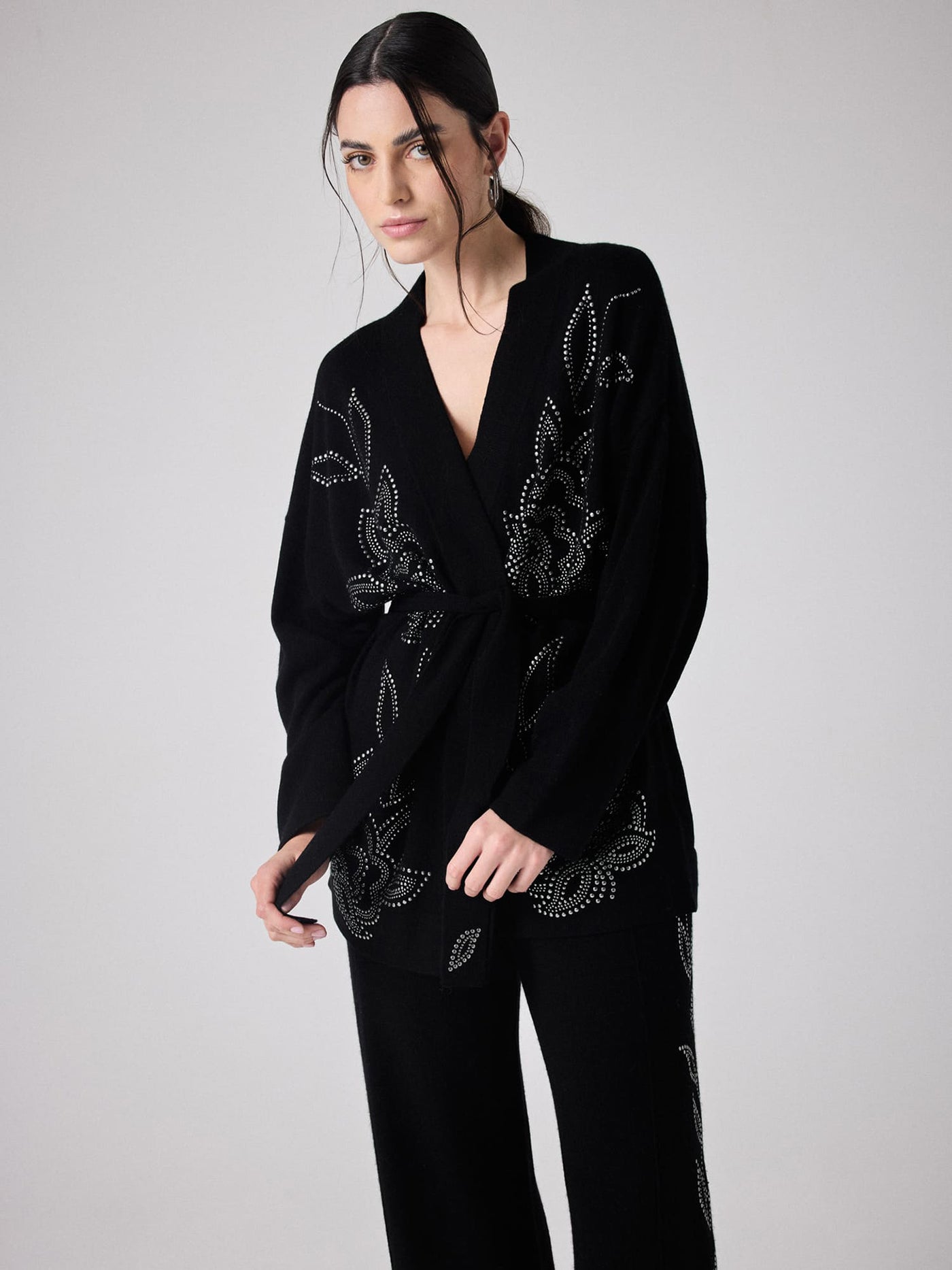 Cardigan laine et cachemire Kaly