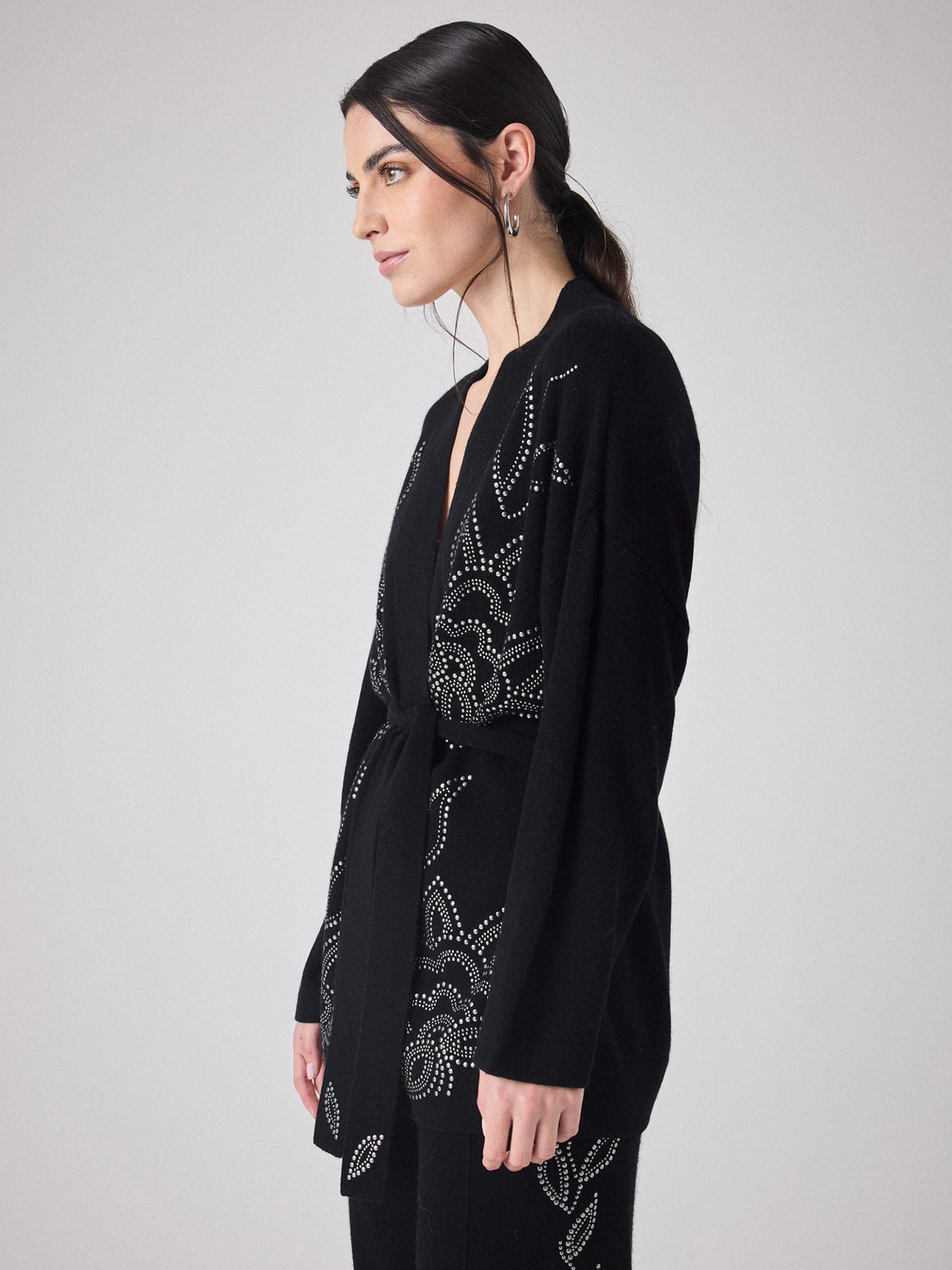 Cardigan laine et cachemire Kaly