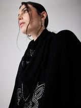 Delos wool and cashmere scarf