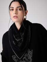 Delos wool and cashmere scarf