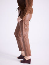 Karl leather pants