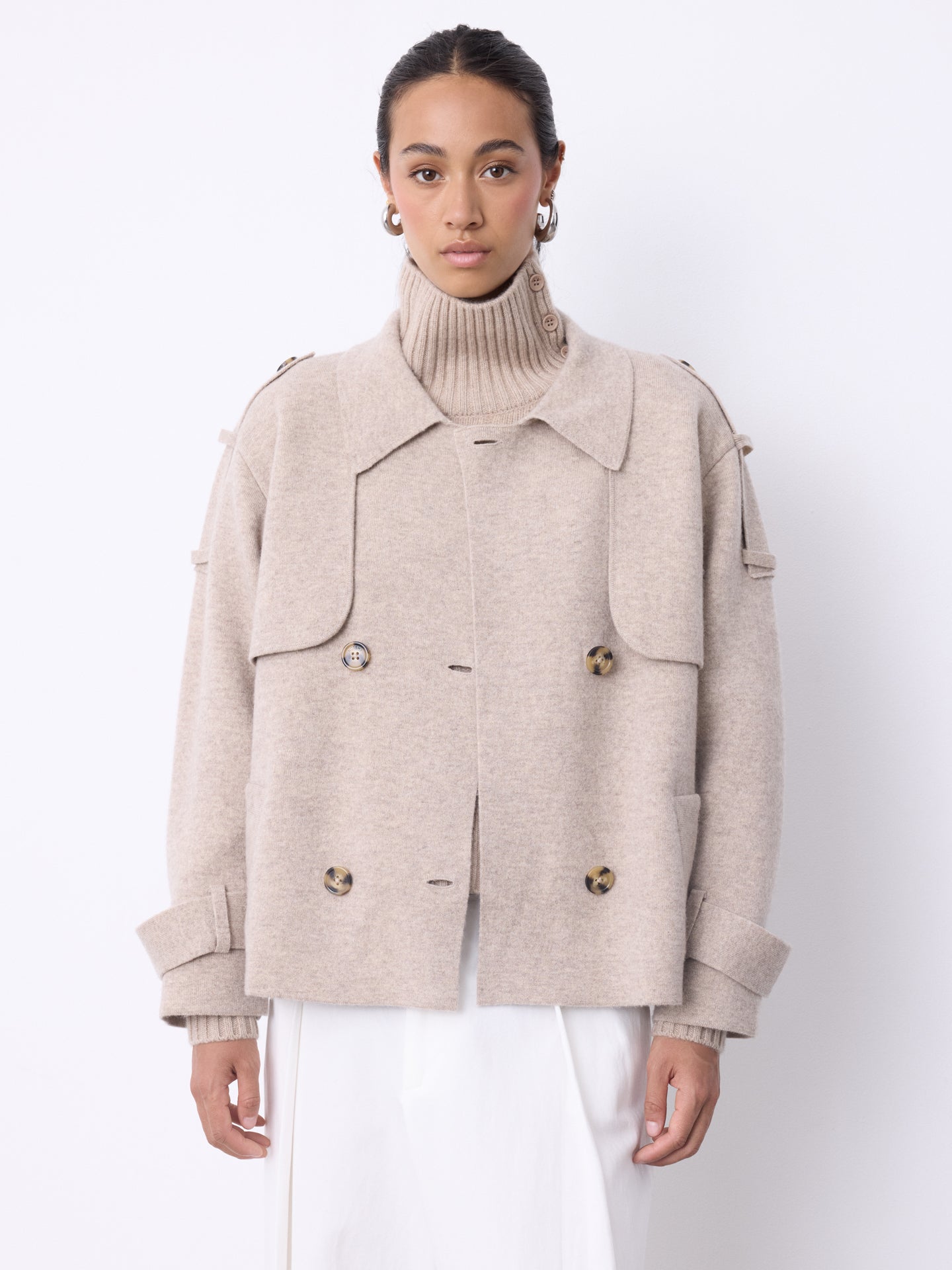 90% wool 10% cashmere gauge 12 • Notshy Cashmere