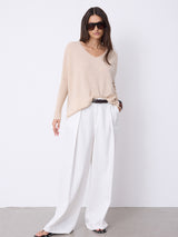 Pull poncho cachemire Faustine
