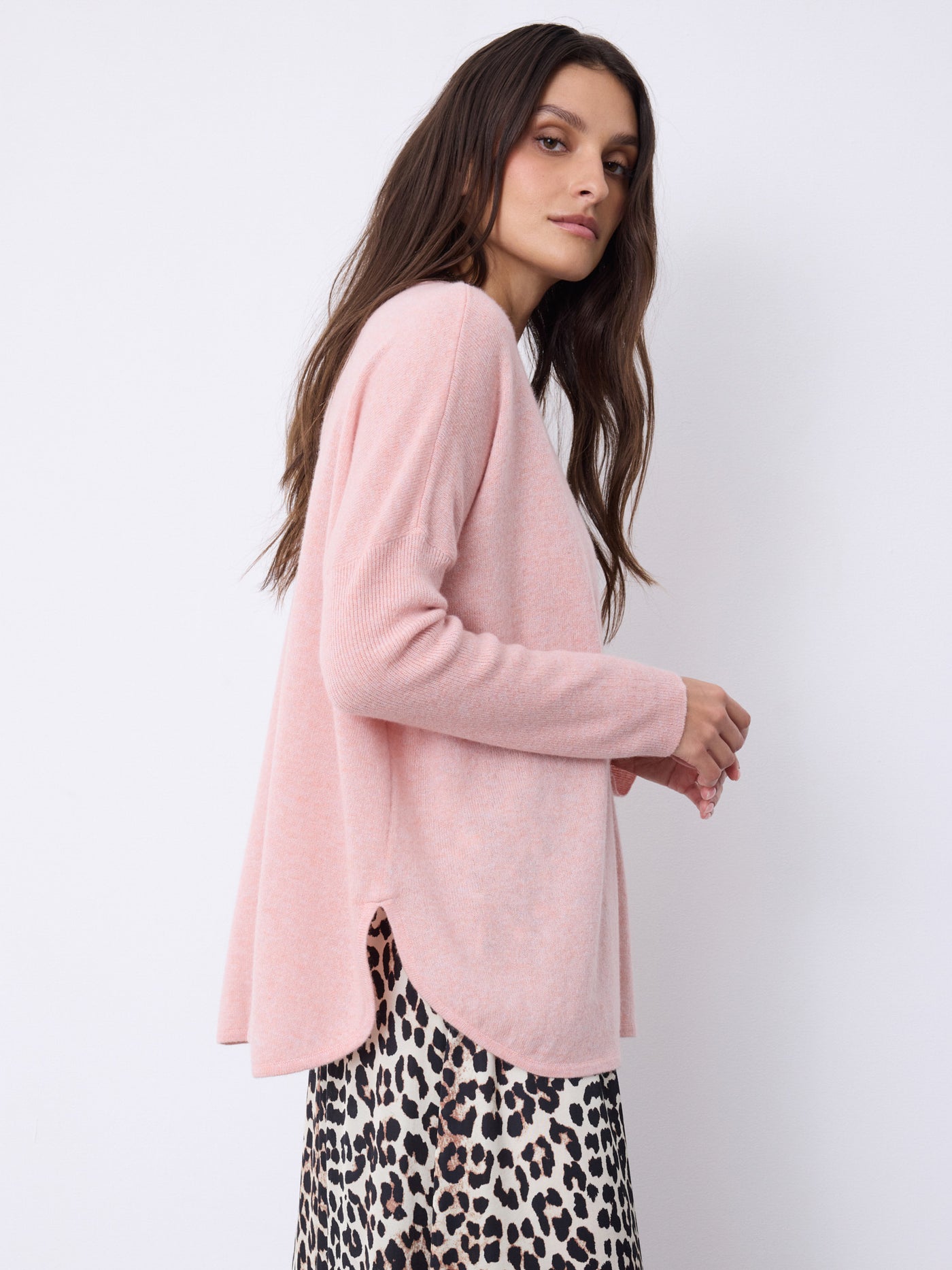 Pull poncho cachemire Alicia