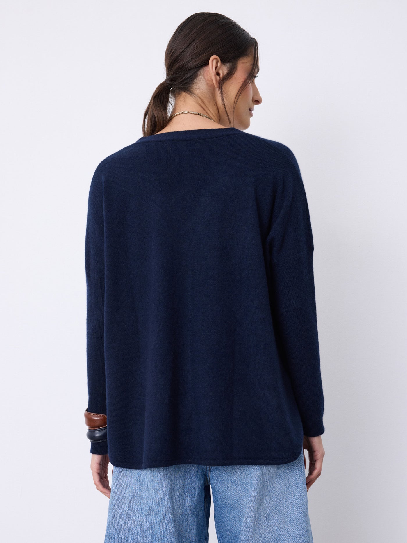 Pull poncho cachemire Alicia