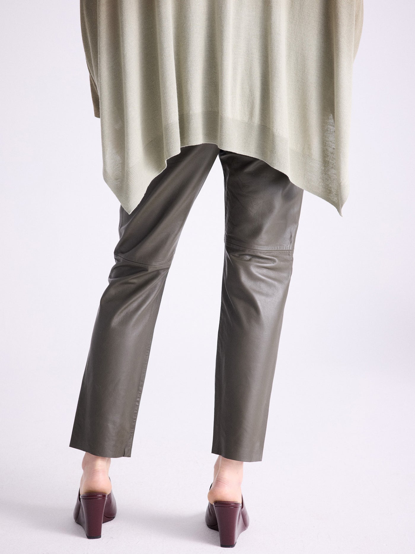 Karl leather pants