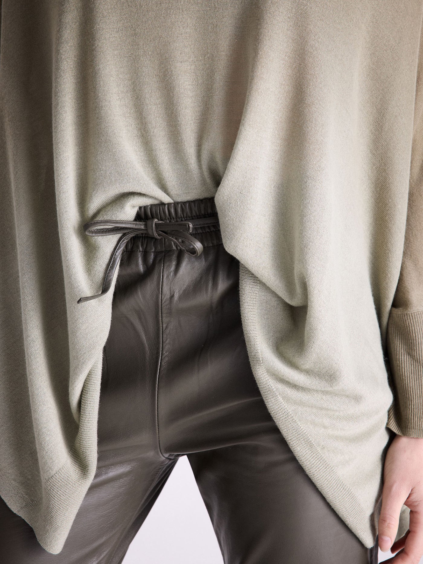 Karl leather pants