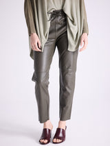 Karl leather pants
