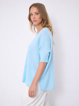 Aimee cashmere poncho jumper