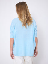 Aimee cashmere poncho jumper