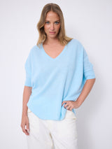 Aimee cashmere poncho jumper
