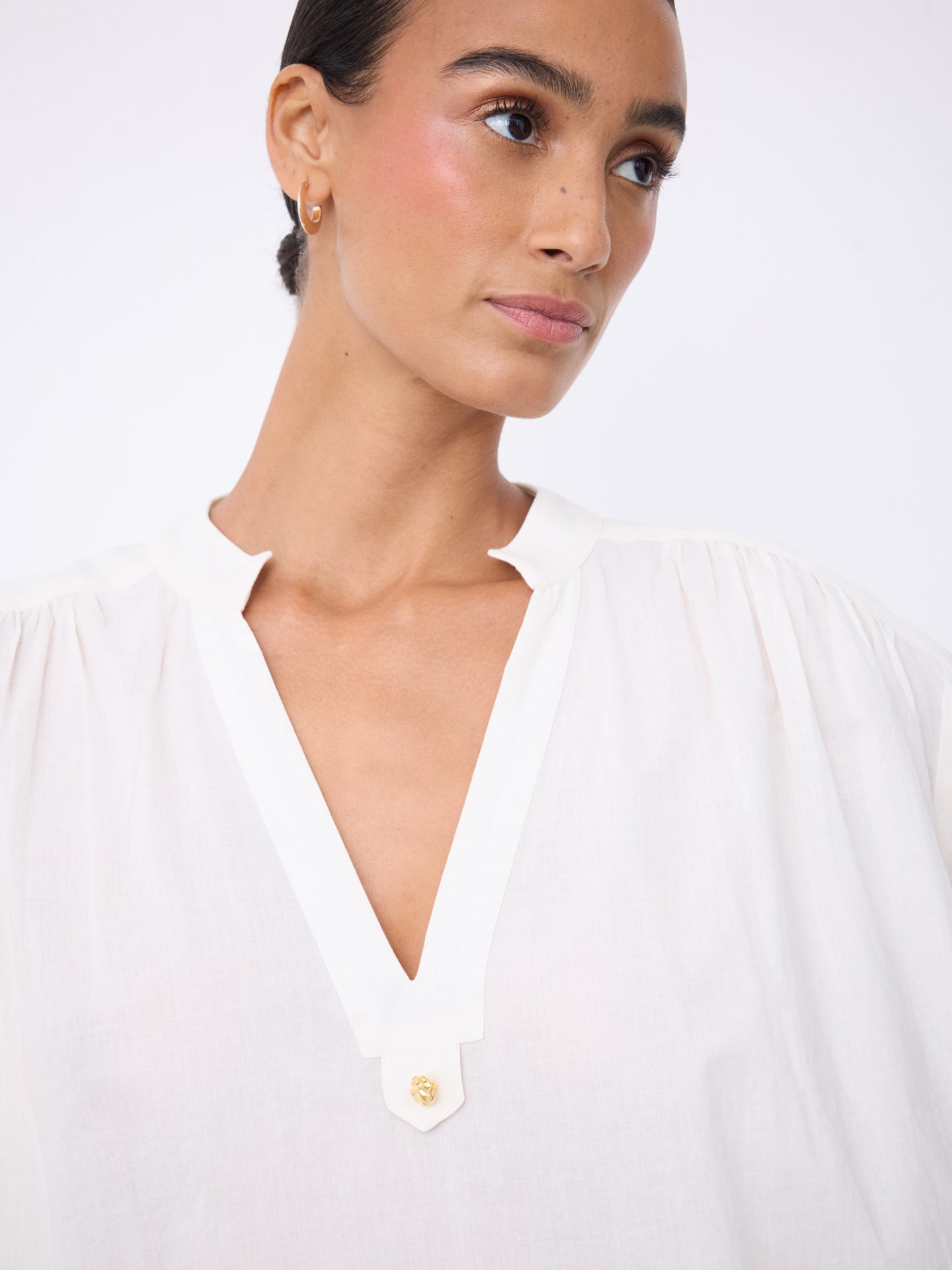 Alexine cotton blouse • Notshy Cashmere