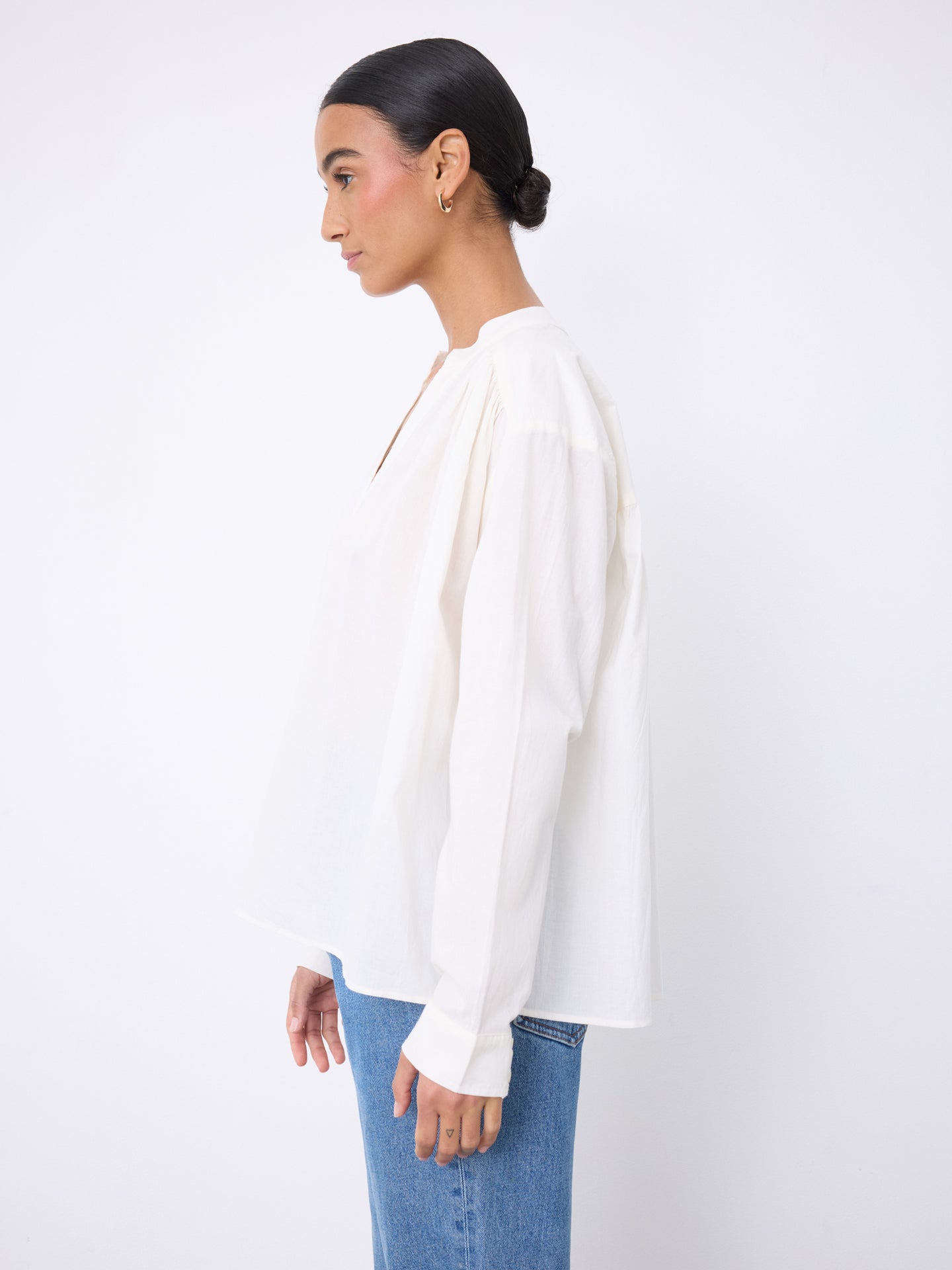 Alexine cotton blouse • Notshy Cashmere