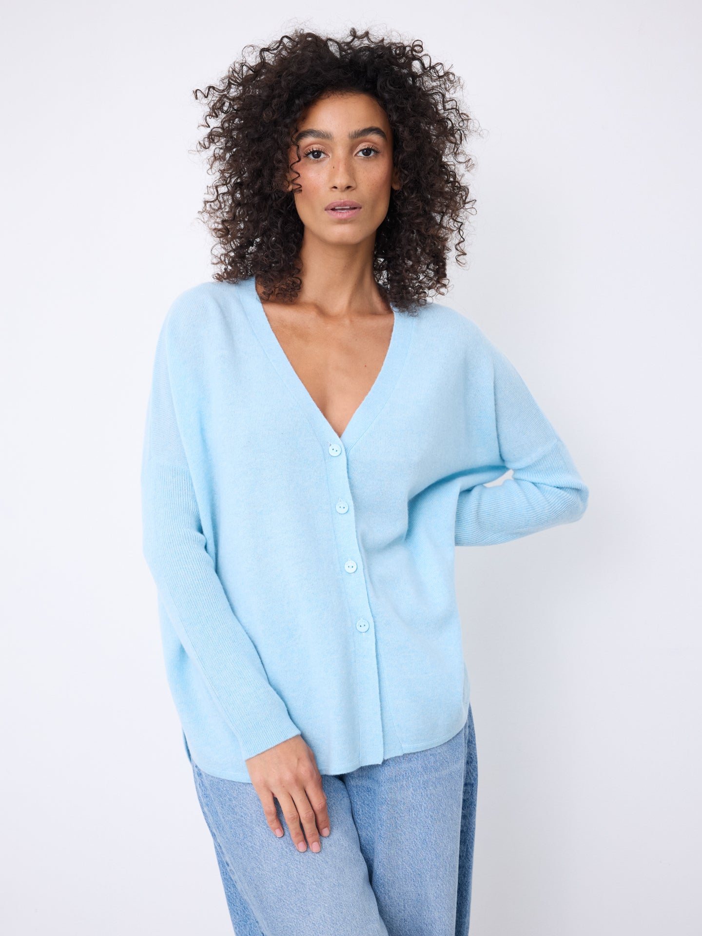 Alicia cashmere cardigan • Notshy Cashmere