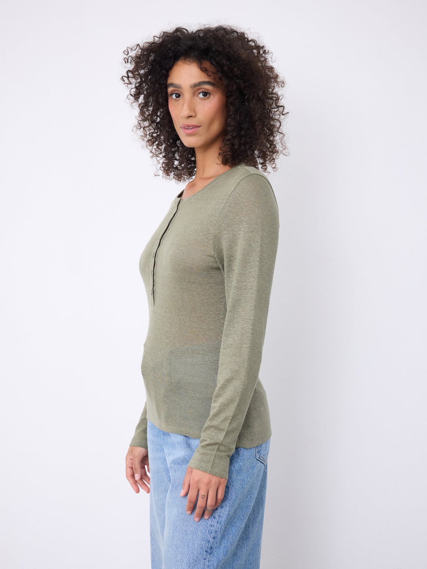 Corinne linen t-shirt