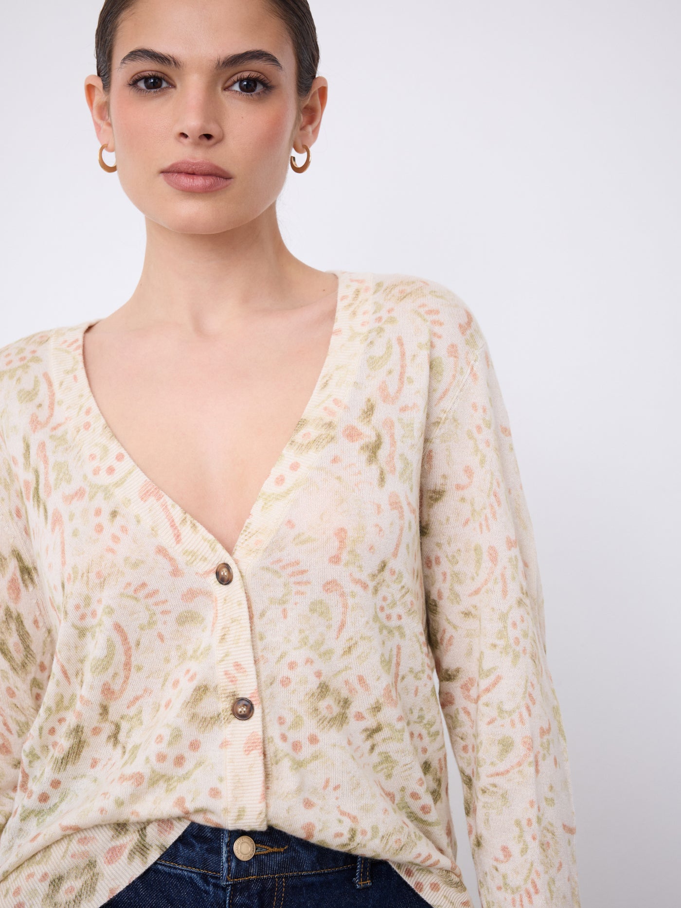 Cardigan cachemire modal Elmi