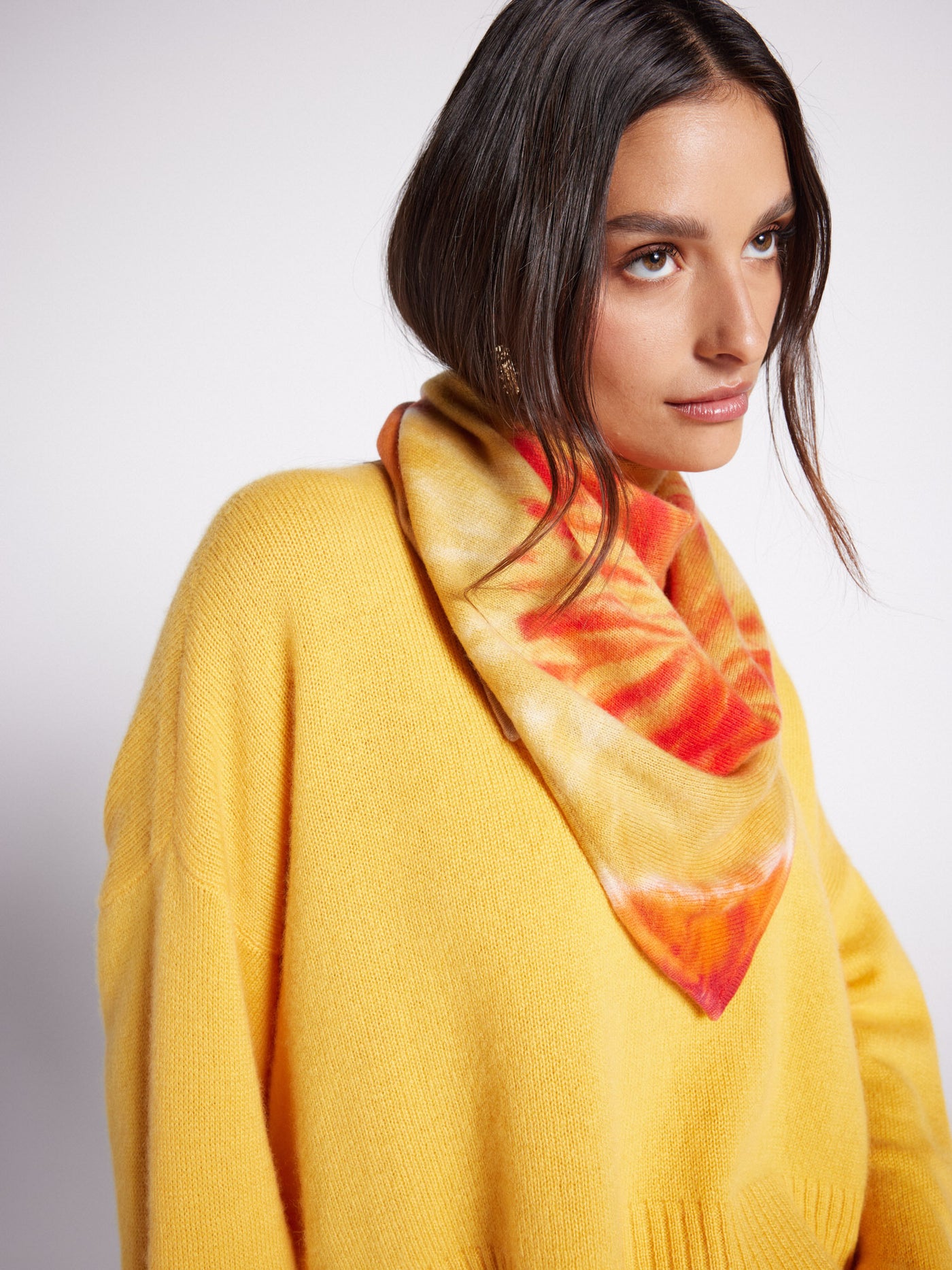 Josh's small cashmere triangle