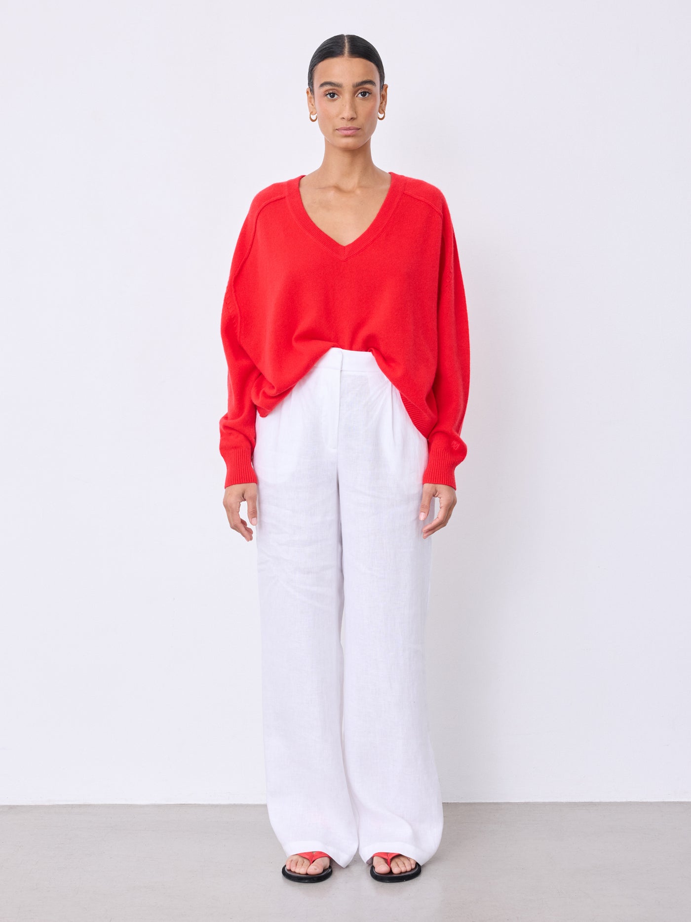 Paula linen trousers