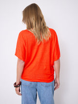 Sophia linen T-shirt