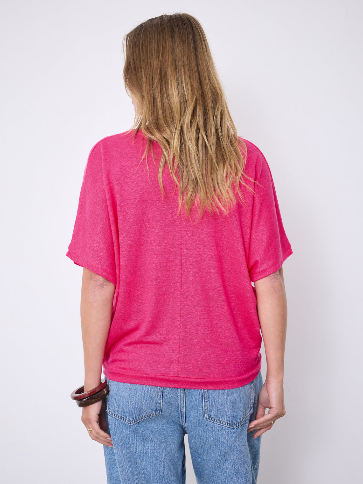 Sophia linen T-shirt