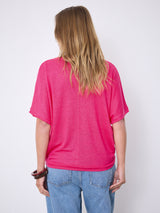 Sophia linen T-shirt