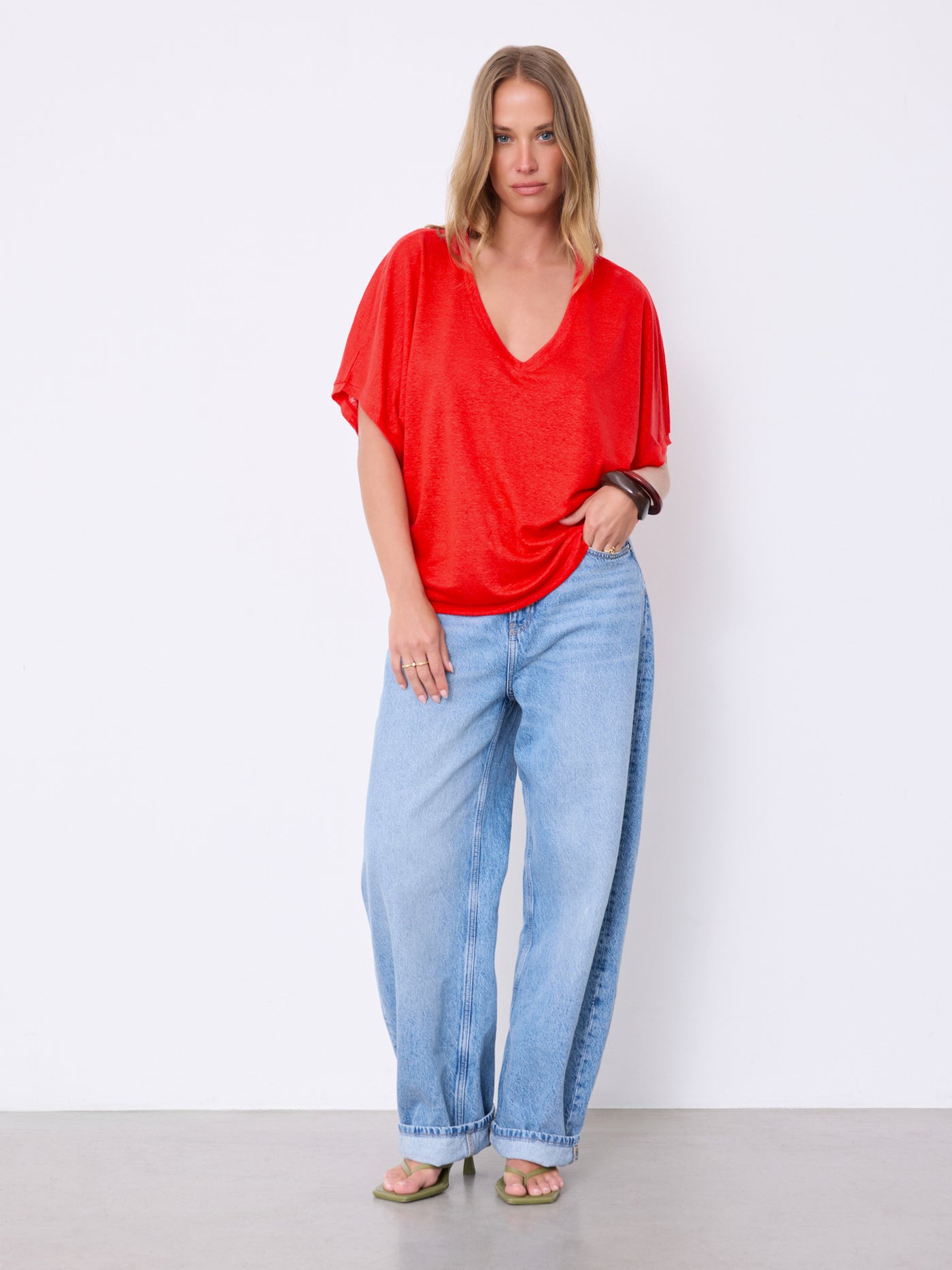 Sophia Leinen-T-Shirt