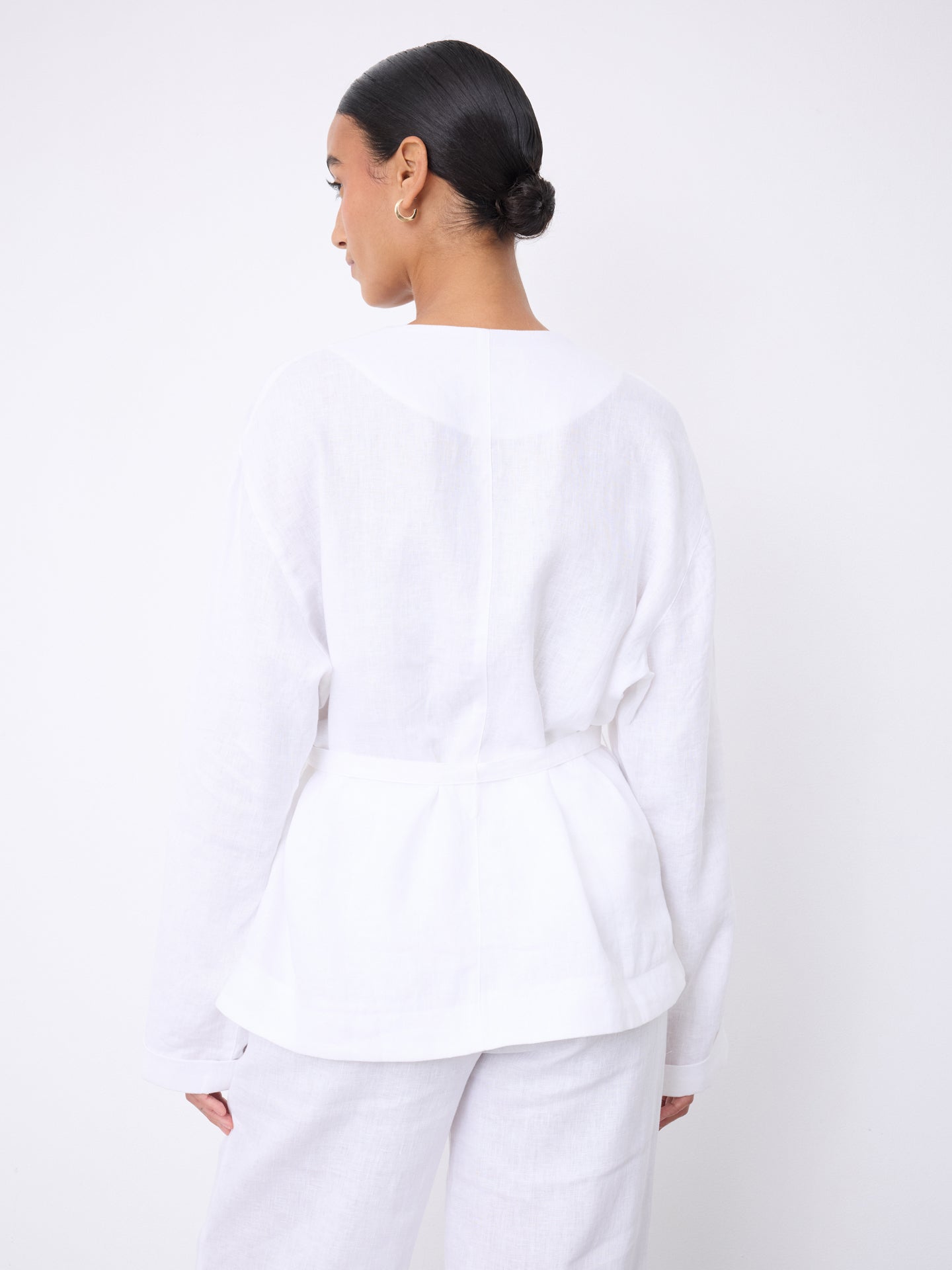 Vega linen jacket • Notshy Cashmere