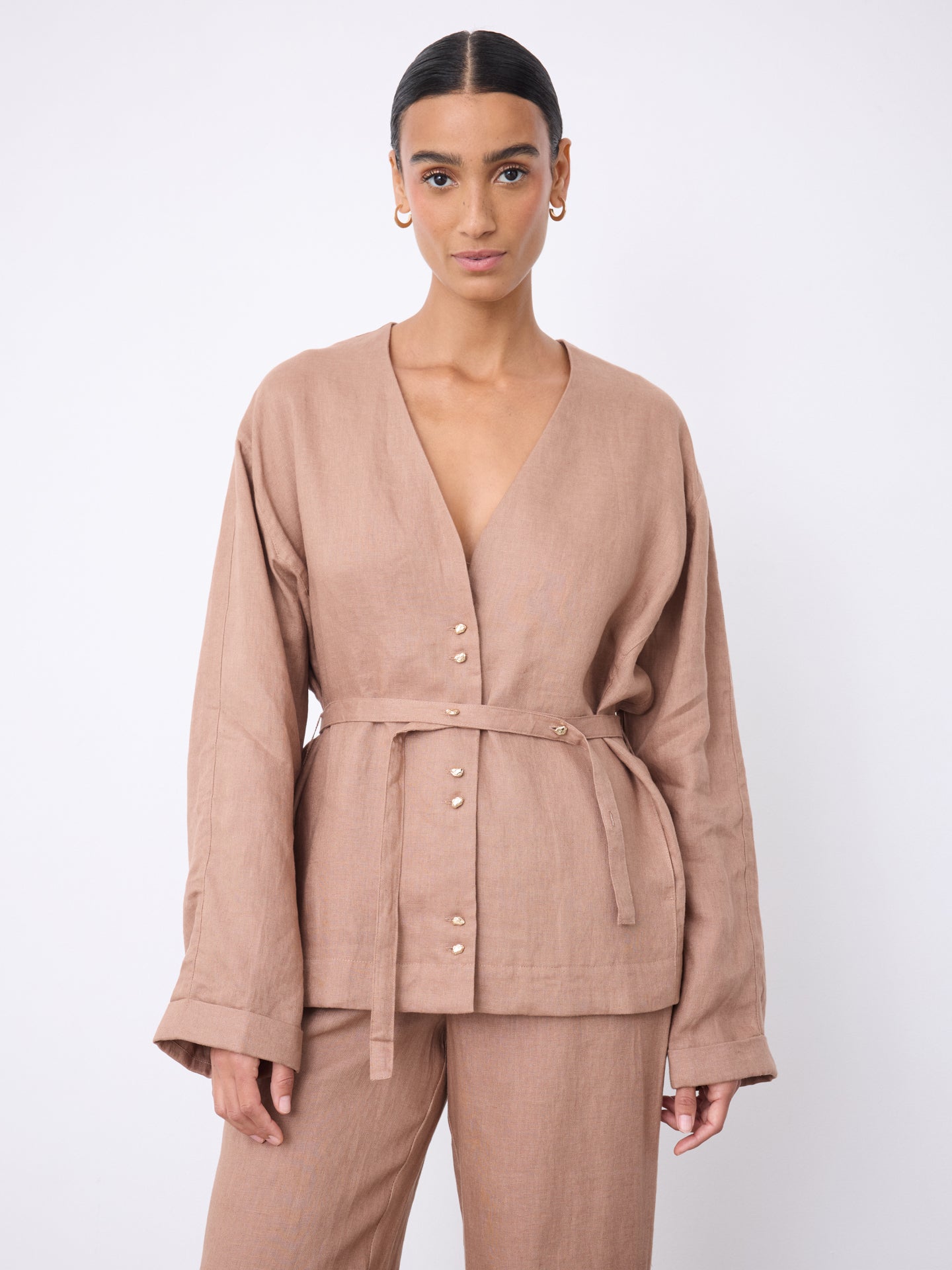 Linen Jacket & blazers for women | NOTSHY Cashmere • Notshy Cashmere