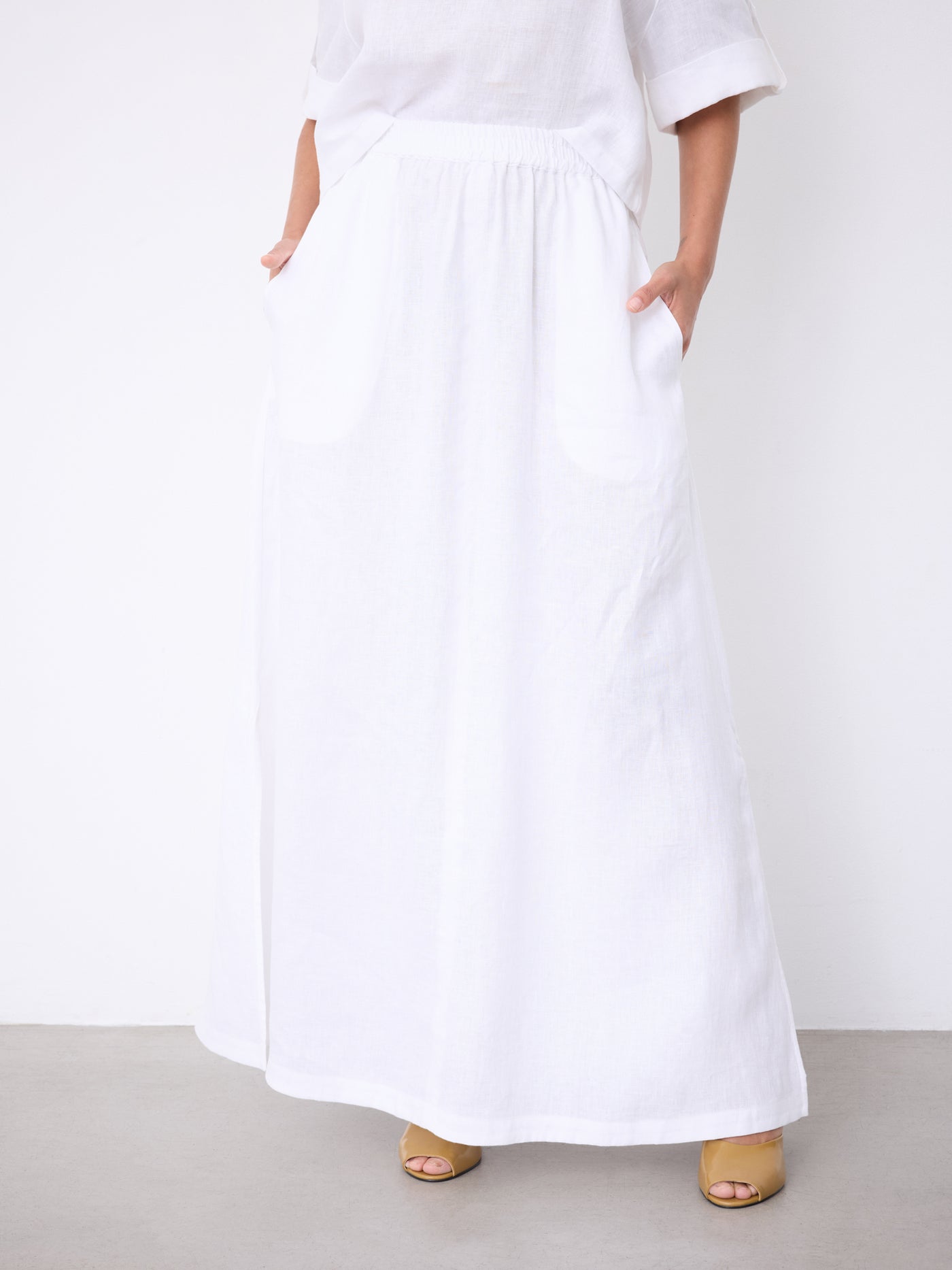 Vivienne linen skirt